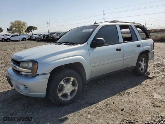 2007 Chevrolet TrailBlazer LS with VIN 1GNDT13S372236210, listed as a Copart auction lot 52908615 with 0 mi miles and Salvage Title. Bid and sale history available at carsss.com. Image 1.