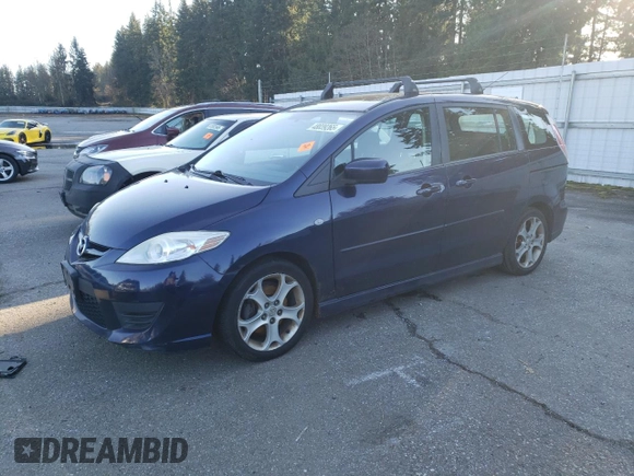 2008 Mazda 5 Sport with VIN JM1CR293280306169, listed as a Copart auction lot 48039265 with 101,148 mi miles and Clean Title. Bid and sale history available at carsss.com. Image 1.