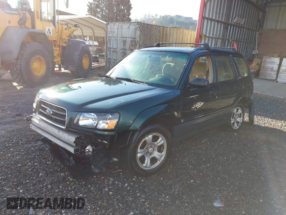 2003 Subaru Forester X with VIN JF1SG63673H757951, listed as a IAAI auction lot 41662103 with 168,433 mi miles. Bid and sale history available at carsss.com. Image 2.