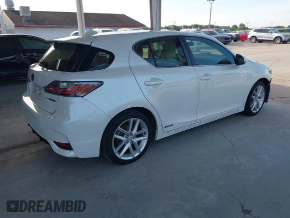 2014 Lexus CT 200h with VIN JTHKD5BH9E2177573, listed as a IAAI auction lot 42676648 with 212,165 mi miles and . Bid and sale history available at DreamBid. Image 4.