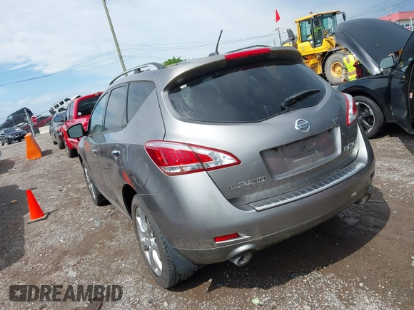 2012 Nissan Murano S with VIN JN8AZ1MU4CW101089, listed as a IAAI auction lot 42187857 with 203,616 mi miles and . Bid and sale history available at carsss.com. Image 3.