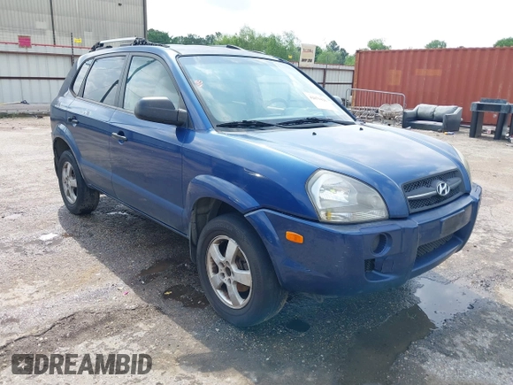 2006 Hyundai Tucson GL with VIN KM8JM12B66U342224, listed as a IAAI auction lot 42079428 with 196,248 mi miles. Bid and sale history available at carsss.com. Image 1.