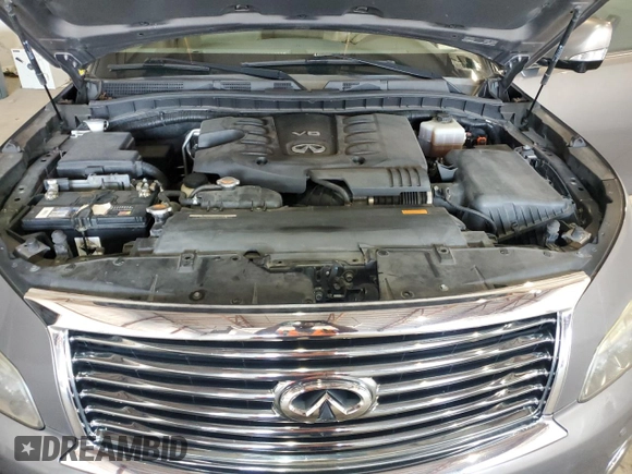 2014 Infiniti QX80 with VIN JN8AZ2NE0E9061737, listed as a Copart auction lot 61926565 with Not provided miles and Clean title. Bid and sale history available at DreamBid. Image 11.