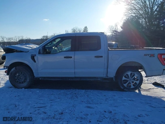 2022 Ford F-150 XL with VIN 1FTEW1EP8NKE45064, listed as a IAAI auction lot 41329954 with 26,489 mi miles. Bid and sale history available at carsss.com. Image 14.