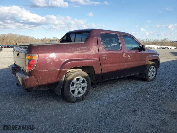 2007 Honda Ridgeline RTL w/Leather with VIN 2HJYK16507H516849, listed as a Copart auction lot 46733975 with 229,097 mi miles and Clean Title. Bid and sale history available at carsss.com. Image 3.
