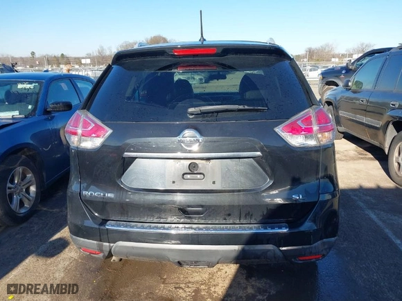2016 Nissan Rogue SV with VIN 5N1AT2MT5GC798723, listed as a IAAI auction lot 41357523 with 148886 miles. Bid and sale history available at carsss.com. Image 16.
