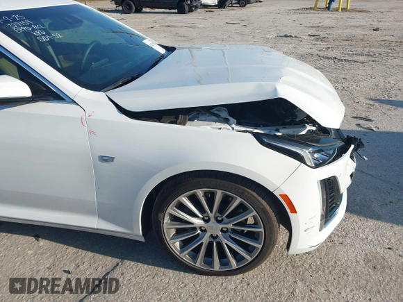 2024 Cadillac CT5 Premium Luxury with VIN 1G6DN5RK4R0130576, listed as a IAAI auction lot 41475020 with 2,201 mi miles and . Bid and sale history available at DreamBid. Image 21.