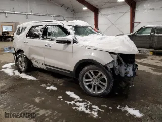 2016 Ford Explorer Limited with VIN 1FM5K8FH1GGB50790, listed as a Copart auction lot 41463955 with 0 mi miles and Salvage Title. Bid and sale history available at carsss.com. Image 4.