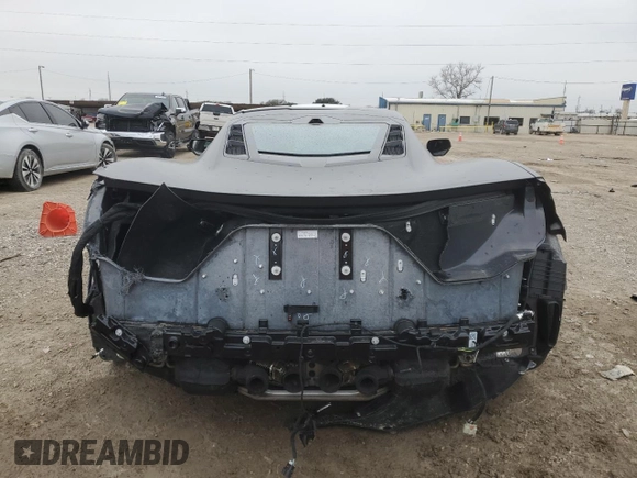 2024 Chevrolet Corvette 1LZ with VIN 1G1YD2D33R5609258, listed as a Copart auction lot 88055455 with 2,151 mi miles and Salvage Title. Bid and sale history available at DreamBid. Image 6.