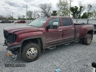2016 GMC Sierra 3500HD SLT z VIN 1GT42XC81GF254488, wystawiony jako Copart lot #45984425 z przebiegiem 160 894 mil mil oraz Nie do naprawy • Non repairable. Historia ofert i sprzedaży dostępna na DreamBid. Obrazek 1.