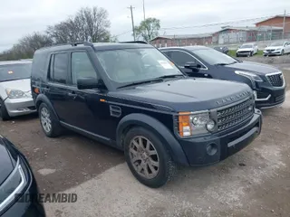 2007 Land Rover LR3 SE with VIN SALAE25477A431011, listed as a IAAI auction lot 41930955 with 165,808 mi miles. Bid and sale history available at carsss.com. Image 1.