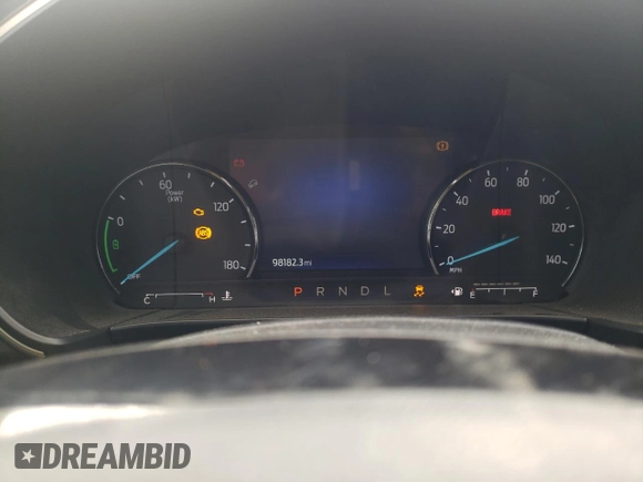 2021 Ford Escape SEL Hybrid with VIN 1FMCU0CZ3MUB25774, listed as a Copart auction lot 37452224 with 98,182 mi miles and . Bid and sale history available at DreamBid. Image 9.