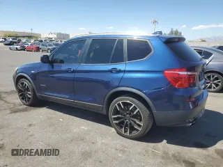 2013 BMW X3 xDrive28i with VIN 5UXWX9C55D0A25033, listed as a Copart auction lot 54095455 with 138,061 mi miles and Clean Title. Bid and sale history available at DreamBid. Image 2.