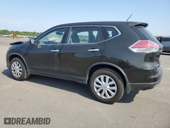 2015 Nissan Rogue S with VIN KNMAT2MV7FP527417, listed as a Copart auction lot 54645965 with 72,795 mi miles and Non Repairable. Bid and sale history available at carsss.com. Image 2.