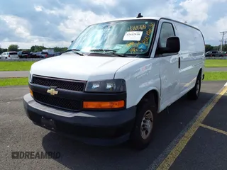 2019 Chevrolet Express Cargo with VIN 1GCWGAFP8K1370495, listed as a IAAI auction lot 42692818 with 73,398 mi miles and . Bid and sale history available at DreamBid. Image 17.
