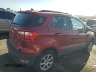 2019 Ford EcoSport SE with VIN MAJ3S2GE9KC261591, listed as a Copart auction lot 52776235 with 30,651 mi miles and Salvage title. Bid and sale history available at DreamBid. Image 3.