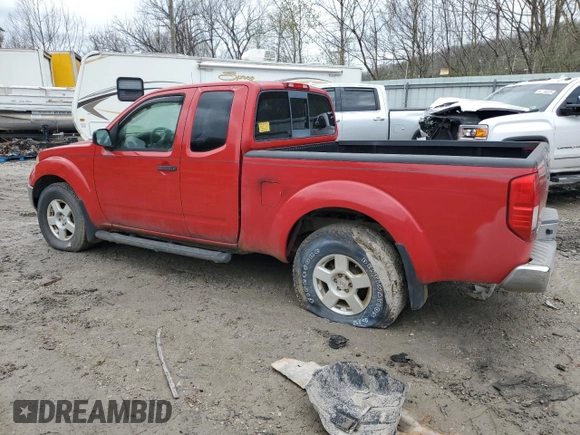 2005 Nissan Frontier SE with VIN 1N6AD06UX5C425019, listed as a Copart auction lot 51498465 with Not provided miles and Salvage title. Bid and sale history available at DreamBid. Image 2.