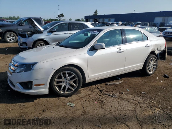 2012 Ford Fusion SEL with VIN 3FAHP0JA8CR434571, listed as a Copart auction lot 60195345 with 166,245 mi miles and Clean title. Bid and sale history available at DreamBid. Image 1.