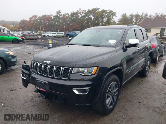 2019 Jeep Grand Cherokee Limited with VIN 1C4RJFBG6KC854476, listed as a IAAI auction lot 37947995 with 999,999 mi miles. Bid and sale history available at carsss.com. Image 16.