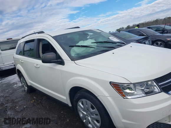 2018 Dodge Journey SE with VIN 3C4PDCAB1JT295988, listed as a IAAI auction lot 41226385 with 106,639 mi miles. Bid and sale history available at carsss.com. Image 13.