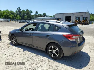 2023 Subaru Impreza Premium with VIN 4S3GTAD68P3704840, listed as a Copart auction lot 62216055 with 23,416 mi miles and Clean title. Bid and sale history available at DreamBid. Image 2.