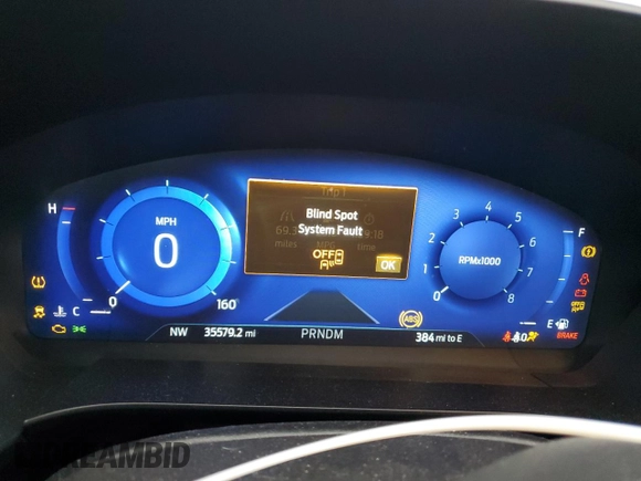 2020 Ford Escape Titanium z VIN 1FMCU9J91LUA73891, wystawiony jako Copart lot #89178475 z przebiegiem 35 579 mil mil oraz Szkoda całkowita • Salvage title. Historia ofert i sprzedaży dostępna na DreamBid. Obrazek 9.