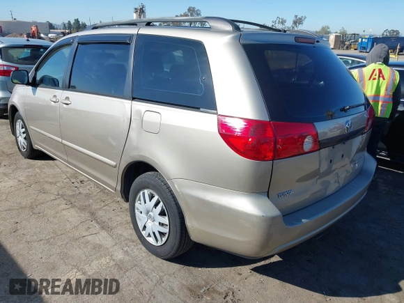 2006 Toyota Sienna CE with VIN 5TDZA23C16S543840, listed as a IAAI auction lot 41861845 with 80,538 mi miles. Bid and sale history available at carsss.com. Image 3.