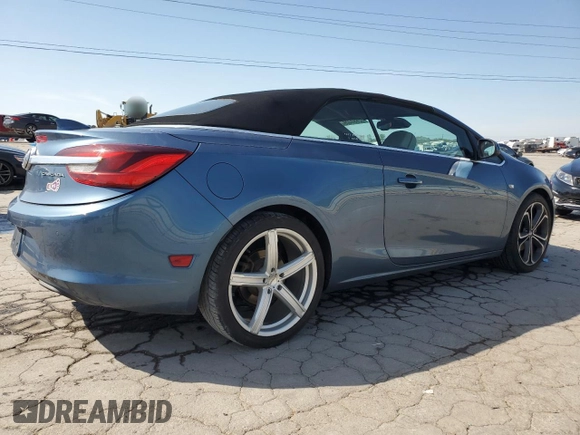 2016 Buick Cascada Premium with VIN W04WT3N55GG154500, listed as a Copart auction lot 52684405 with 103,019 mi miles and Salvage Title. Bid and sale history available at DreamBid. Image 3.