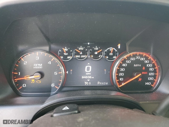 2015 GMC Sierra 1500 Denali with VIN 3GTU2WEC7FG134638, listed as a Copart auction lot 88152815 with 94,608 mi miles and Salvage Title. Bid and sale history available at carsss.com. Image 9.