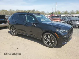 2022 BMW X7 xDrive40i z VIN 5UXCW2C07N9L74738, wystawiony jako Copart lot #53938795 z przebiegiem Nie podano mil oraz Szkoda całkowita • Salvage title. Historia ofert i sprzedaży dostępna na DreamBid. Obrazek 4.