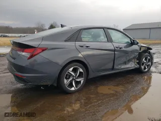 2023 Hyundai Elantra SEL with VIN KMHLS4AG6PU582131, listed as a Copart auction lot 47286055 with 26,829 mi miles and Salvage Title. Bid and sale history available at carsss.com. Image 3.