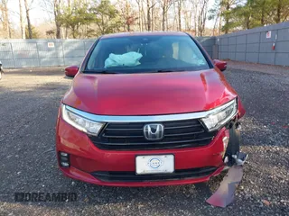 2022 Honda Odyssey EX-L with VIN 5FNRL6H73NB034607, listed as a IAAI auction lot 41238103 with 57,868 mi miles and . Bid and sale history available at DreamBid. Image 12.