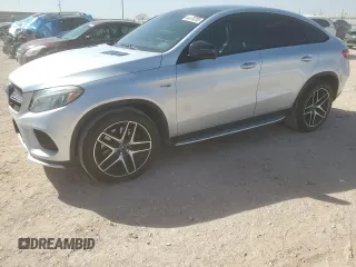 2017 Mercedes-Benz GLE 43 AMG z VIN 4JGED6EB7HA075089, wystawiony jako Copart lot #48870285 z przebiegiem 120 601 mil mil oraz Szkoda całkowita • Salvage title. Historia ofert i sprzedaży dostępna na DreamBid. Obrazek 1.