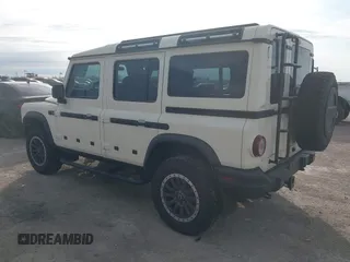 2024 Ineos Grenadier z VIN SC6GM1CA5RF016591, wystawiony jako IAAI lot #41884026 z przebiegiem 3776 mil mil oraz . Historia ofert i sprzedaży dostępna na DreamBid. Obrazek 3.