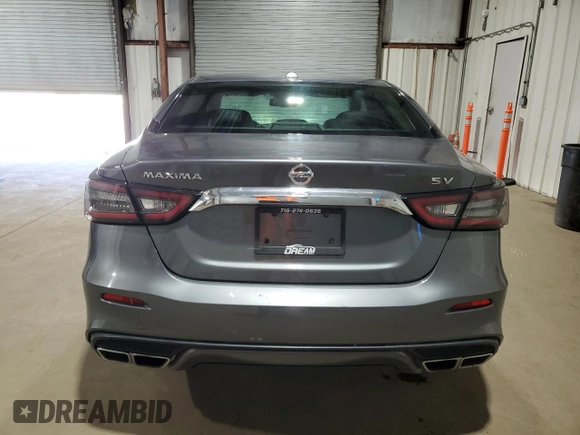 2019 Nissan Maxima SV z VIN 1N4AA6AV2KC360313, wystawiony jako Copart lot #52401595 z przebiegiem 67 822 mil mil oraz Czysty tytuł • Clean title. Historia ofert i sprzedaży dostępna na DreamBid. Obrazek 6.