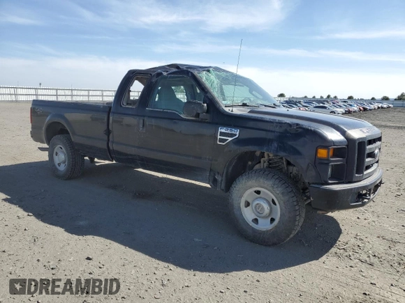 2008 Ford Super Duty F-250 SRW XL with VIN 1FTSX21558ED37188, listed as a Copart auction lot 53233185 with 69,842 mi miles and Salvage Title. Bid and sale history available at carsss.com. Image 4.