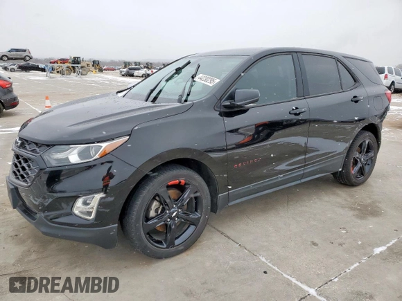 2019 Chevrolet Equinox LT with VIN 2GNAXLEX8K6182619, listed as a Copart auction lot 44230295 with 125,707 mi miles and Clean Title. Bid and sale history available at DreamBid. Image 1.