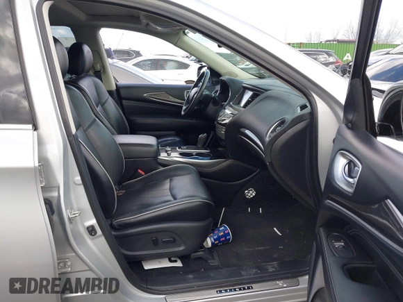 2019 Infiniti QX60 Luxe with VIN 5N1DL0MMXKC554603, listed as a IAAI auction lot 41751072 with 49,654 mi miles and . Bid and sale history available at DreamBid. Image 5.