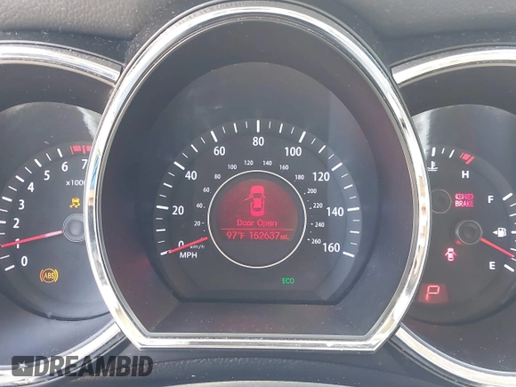 2013 Kia Optima EX with VIN 5XXGN4A78DG220462, listed as a IAAI auction lot 42158221 with 152,637 mi miles and . Bid and sale history available at DreamBid. Image 7.