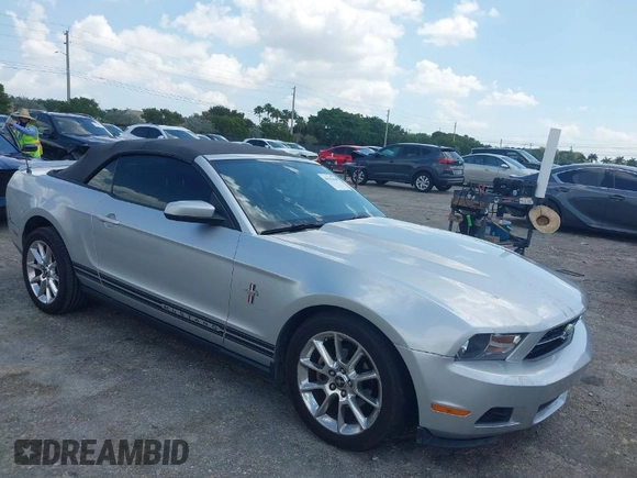 2010 Ford Mustang V6 with VIN 1ZVBP8EN3A5149995, listed as a IAAI auction lot 41941438 with 83,968 mi miles and . Bid and sale history available at DreamBid. Image 1.