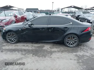 2014 Lexus IS 350 with VIN JTHBE1D26E5011864, listed as a IAAI auction lot 38611471 with 7,677 mi miles. Bid and sale history available at carsss.com. Image 14.