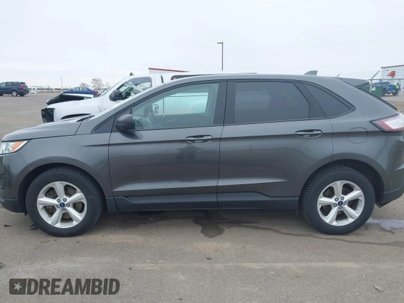 2017 Ford Edge SE with VIN 2FMPK4G96HBC27817, listed as a IAAI auction lot 41921451 with 90,885 mi miles. Bid and sale history available at carsss.com. Image 14.