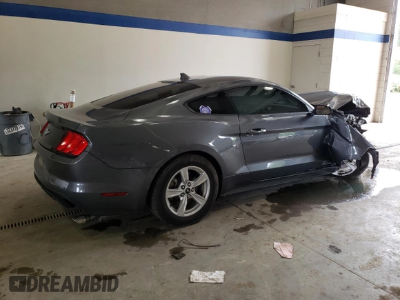 2021 Ford Mustang EcoBoost z VIN 1FA6P8TH0M5154969, wystawiony jako Copart lot #58635625 z przebiegiem 18 763 mil mil oraz Szkoda całkowita • Salvage title. Historia ofert i sprzedaży dostępna na DreamBid. Obrazek 3.