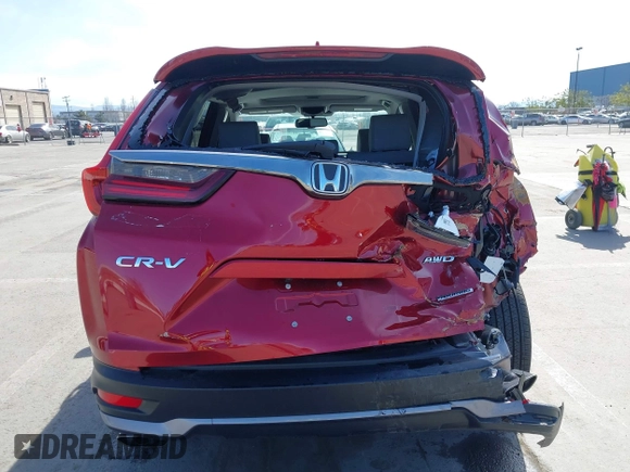 2022 Honda CR-V Touring with VIN 7FARW2H95NE036087, listed as a IAAI auction lot 41652693 with 20,694 mi miles. Bid and sale history available at carsss.com. Image 16.