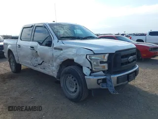 2017 Ford F-150 XL with VIN 1FTEW1EG7HFA12221, listed as a IAAI auction lot 41619127 with 241,779 mi miles. Bid and sale history available at carsss.com. Image 1.
