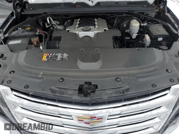 2019 Cadillac Escalade ESV Platinum z VIN 1GYS4KKJ3KR199245, wystawiony jako Copart lot #84854564 z przebiegiem Nie podano mil oraz Szkoda całkowita • Salvage title. Historia ofert i sprzedaży dostępna na DreamBid. Obrazek 12.
