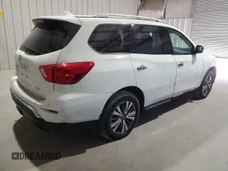 2020 Nissan Pathfinder S with VIN 5N1DR2AM2LC649334, listed as a Copart auction lot 53488155 with 120,617 mi miles and Clean title. Bid and sale history available at DreamBid. Image 3.