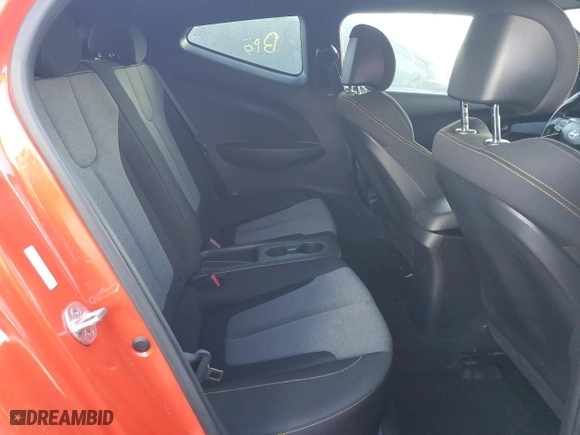 2019 Hyundai Veloster Turbo R-Spec with VIN KMHTH6AB0KU018904, listed as a Copart auction lot 77223314 with 82,877 mi miles and Salvage Title. Bid and sale history available at carsss.com. Image 10.