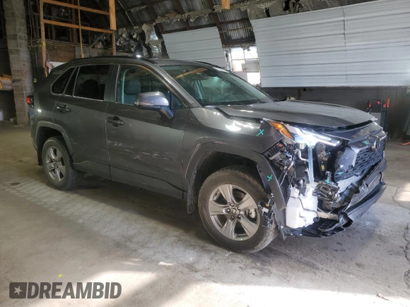 2024 Toyota RAV4 XLE with VIN 2T3P1RFV8RC442568, listed as a Copart auction lot 52145615 with 11,248 mi miles and Salvage Title. Bid and sale history available at DreamBid. Image 4.