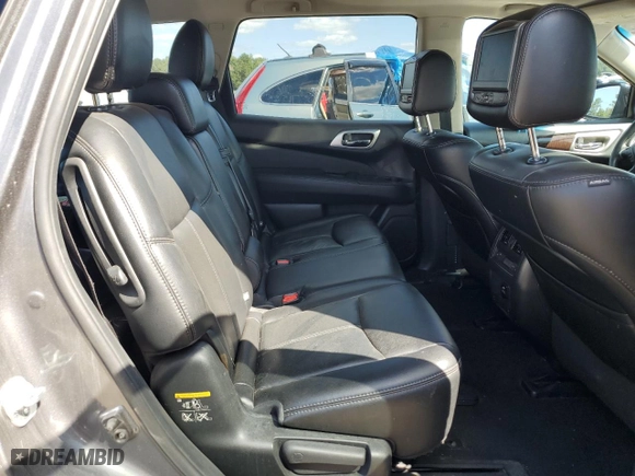 2016 Nissan Pathfinder S with VIN 5N1AR2MN8GC605139, listed as a Copart auction lot 58087724 with 123639 miles and Salvage Title. Bid and sale history available at carsss.com. Image 11.